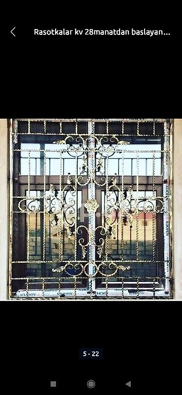 Barmaqlıqlar: Pəncərə və qapılar üçün nəzərdə tutulmuş dekorativ elementlərlə — 7