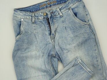 spodnie jeans baggy: Jeans, S (EU 36), condition - Good