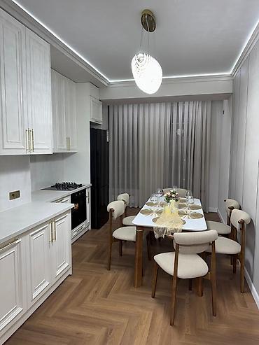 3 комнаты, 104 м², Асанбай мкр Элитка, 9 этаж, Дизайнерский ремонт