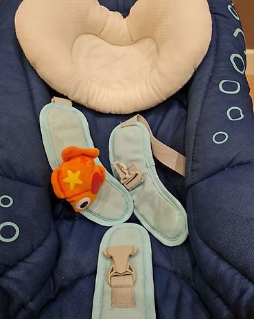 chicco: Шезлонг Chicco Sea Sound. Креслице-качалка для детей от рождения до 6 — 8