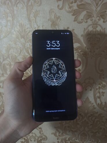 Xiaomi: Xiaomi Redmi Note 8T, 64 GB, rəng - Göy, 
 Barmaq izi, İki sim kartlı, Face ID