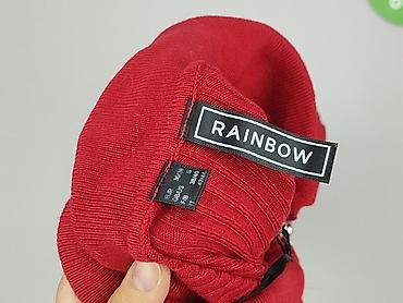 czerwony golf: RAINBOW, Kardigan damski, rozmiar S — 4