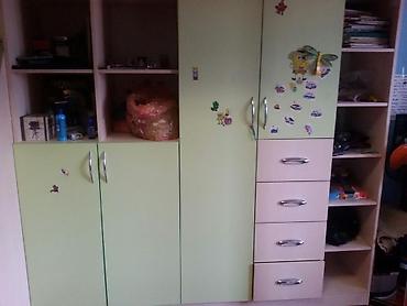 study table: Продаю подростковый вместительный гарнитур, делали на заказ, ширина — 4