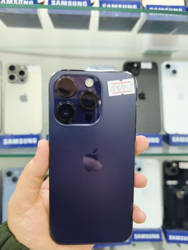 Apple iPhone: IPhone 14 Pro, 128 GB, Deep Purple, Face ID — 1