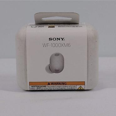 sony wh1000xm4: Sony WF-1000XM6 – simsiz səsboğucu stereo qulaqlıq Xüsusiyyətlər: - — 1