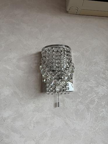 Ev üçün dekor: Kristal dekorlu divar bra - Növ: Divar bra (sconce) - Dizayn: Parlaq — 1