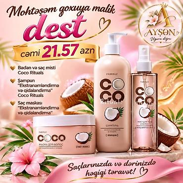 dolca: Faberlic məhsulları təqdim olunur: • ARÔMO seriyasından 4 məhsuldən — 2