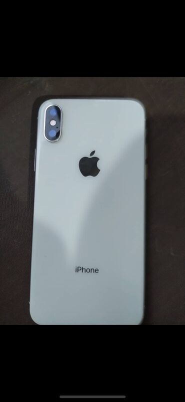 Apple iPhone: IPhone Xs, Б/у, 64 ГБ, Белый, Кабель, 79 %