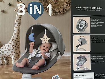mebel satıram: 3-in-1 Multi-Functional Baby Swing – körpə yelləncəyi, bouncer və — 1