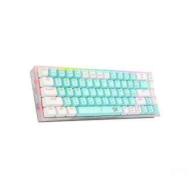 klavyatura komputer: Redragon Castor Pro K631RGB-PRO-GW Wireless Mechanical Gaming Keyboard — 1