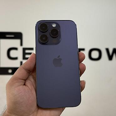 dubayski iphone 14 pro: IPhone 14 Pro, 256 GB, Deep Purple, Zəmanət, Kredit, Simsiz şarj — 1