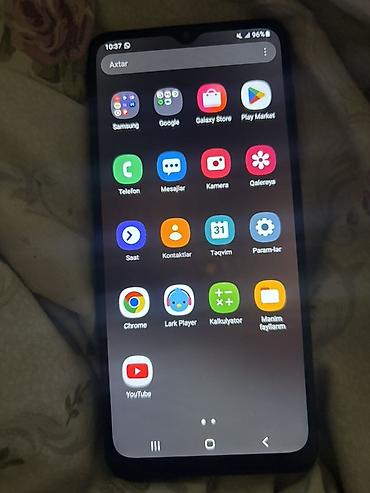 samsung galaxy fold 2: Samsung Galaxy A12, 32 GB, rəng - Qara, Barmaq izi — 4