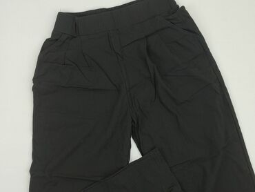 legginsy damskie czarne nieprześwitujące: Material trousers, S (EU 36), condition - Very good