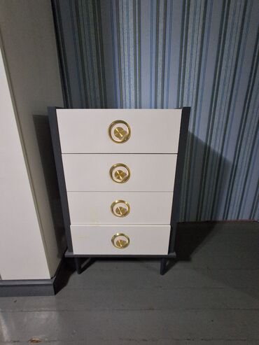 Yataq otağı dəstləri: İkinəfərlik çarpayı, Komod, Termo, 2 tumba, Türkiyə, Yeni — 11