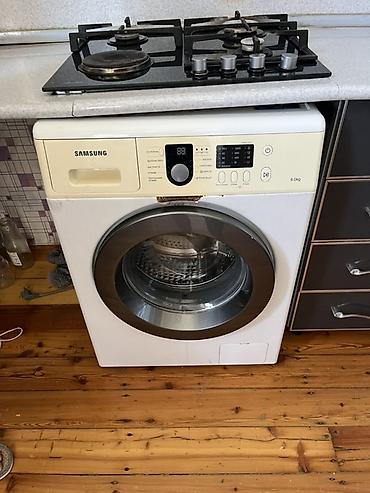 Samsung ön-yükləməli paltaryuyan maşın, 6 kq tutum. Xüsusiyyətlər: -