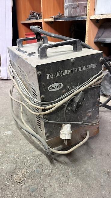 сварка советская: Сварочный аппарат Craft BX6-1000 (AC) - Тип: сварочный трансформатор — 1
