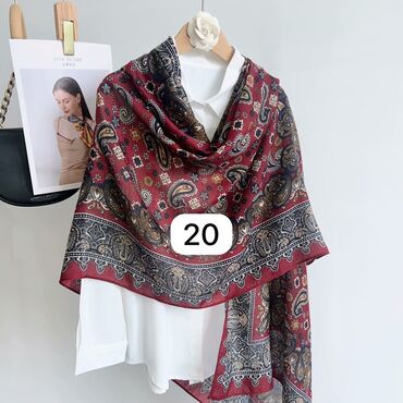 Baş geyimləri: Ketan Material Şarflar 30 manat 
Ölçü 80•180 sm — 10