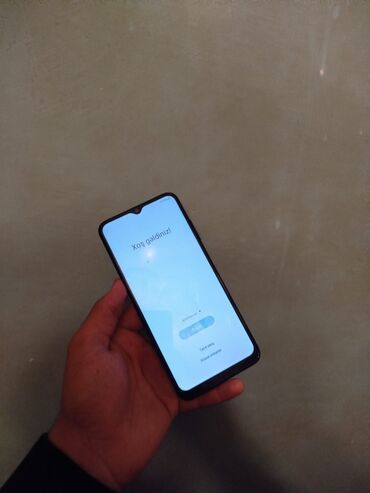 Samsung: Samsung Galaxy A03s, 32 GB, rəng - Qara, Barmaq izi, İki sim kartlı, Face ID