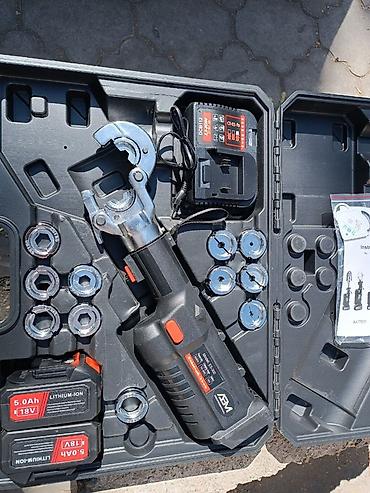 пресс для бутылок: Аккумуляторный пресс-клещ ABМ ES-300 Профессиональный инструмент для — 4