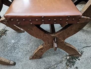 fotelja matis: Stolice retro 6 kom stare preuzimanje lično 1 kom 80 e fiksno — 5