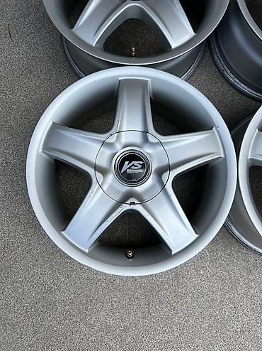 Диски: Литые Диски R 15 Work, Комплект, отверстий - 5, Б/у — 4