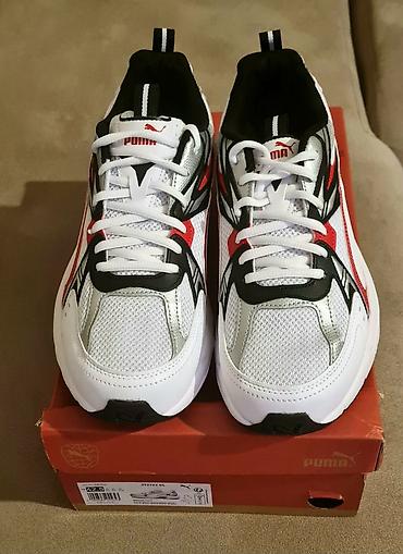 jordan kişi krossovkaları: Puma Milenio Tech ağgümüşübejiviy rənglərin qarışığıdır — 1
