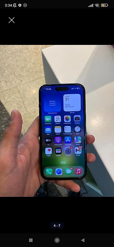 iphone s6: IPhone 15, 128 GB, Qara, Sənədlərlə — 4