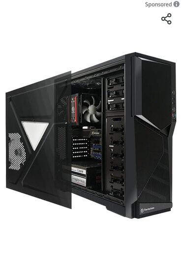 Korpuslar: Korpus Thermaltake, rəng - Qara, İşlənmiş