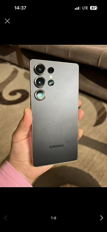 samsung 25s: Samsung Galaxy S25+, Б/у, 256 ГБ, цвет - Черный, 1 SIM, eSIM — 3