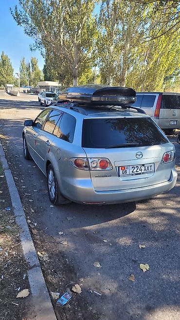 ниссан стэйджа: Mazda 6: 2003 г., 2.2 л, Автомат, Газ, Универсал — 7