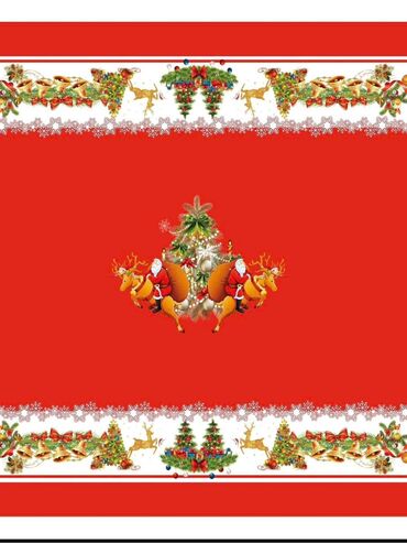 Kuhinjski tekstil: Stolnjak, Novo, bоја - Crvena — 10