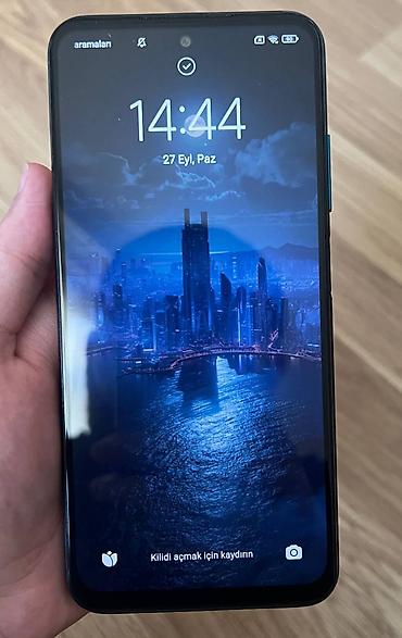 Mobil telefonlar: Poco M3 Pro 5G, 128 GB, rəng - Göy, Barmaq izi — 1