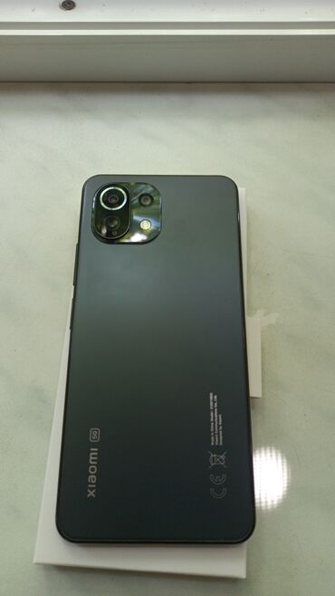 mi telefon: Xiaomi Mi 11 Lite, 128 GB, rəng - Qara, 
 Barmaq izi