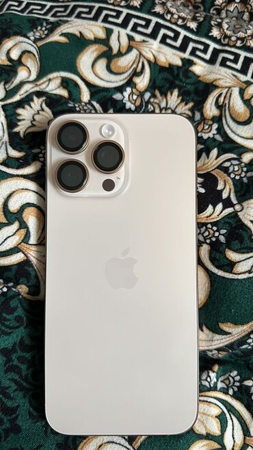 держатель для микрофона: IPhone 16 Pro Max, Новый, 256 ГБ, Desert Titanium, Зарядное устройство, Защитное стекло, Чехол, 100 %