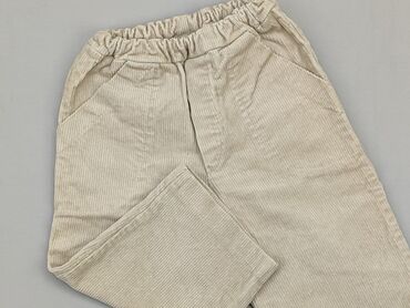 bezowa sukienka letnia: Baby material trousers, 12-18 months, 80-86 cm, condition - Very good