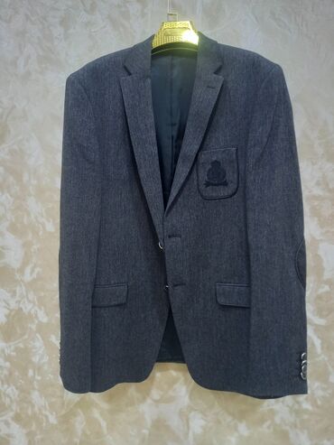 Рубашки: Мужской костюм, Демисезон, Boss, 8XL (EU 56), цвет - Серый