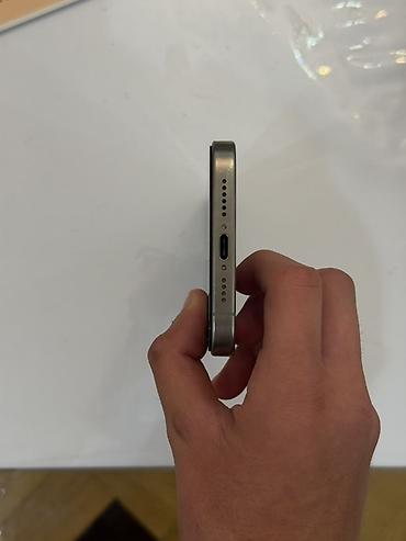 ses cihazı: IPhone 15 Pro Max, 256 GB, Natural Titanium, Face ID — 6