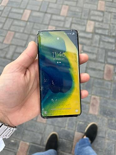 xiaomi poco m3: Samsung Galaxy S10, 128 GB, rəng - Qara, Sensor, Barmaq izi, Simsiz şarj — 1