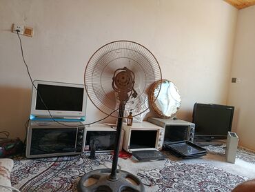 Вентилятор AEG, Б/у, Напольный, Лопастной, Нет кредита