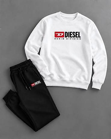 hugo boss sweatshirt: 🔥 MUŠKI KOMPLETI – BELI DUKS + CRNI DONJI DEO 🔥 Moderni i atraktivni — 8