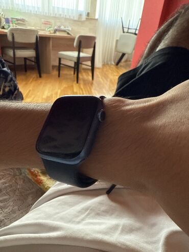 mi6 mini smart watch: Smart saat, Apple, Sensor ekran, rəng - Göy