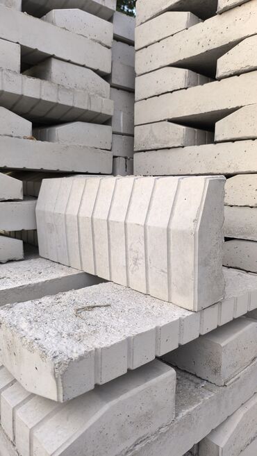 Дорожные бордюры: Дорожный бордюр, Прессованный, Бетонный, Новый — 5