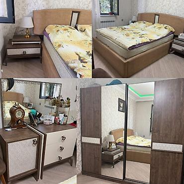 dəst mebel: Yataq dəsti satılır 700₼. Matrası və bazası var.Ünvan — 1