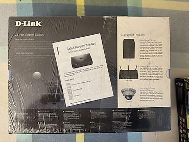unifi: D-Link 24-Port Gigabit Switch (Business Solutions seriyası) Məhsul — 1