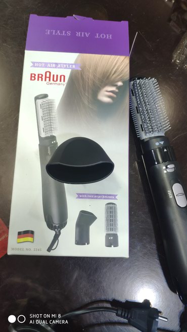 braun saç düzleştirici qiymeti: Daraq-fen Braun, Yeni, Ünvandan götürmə, Pulsuz çatdırılma, Ödənişli çatdırılma