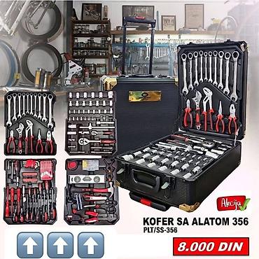 Tools & Equipment: Kofer sa alatom 356 (PLT/SS-356) Sveobuhvatan set alata u robusnom — 1