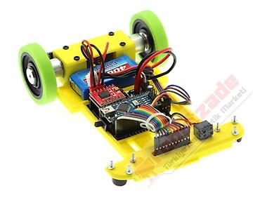oyuncaq vertalyot: Kateqoriya: Robot Dəstləri > Xətt İzləyən Robotlar Məhsul: GinBot — 4