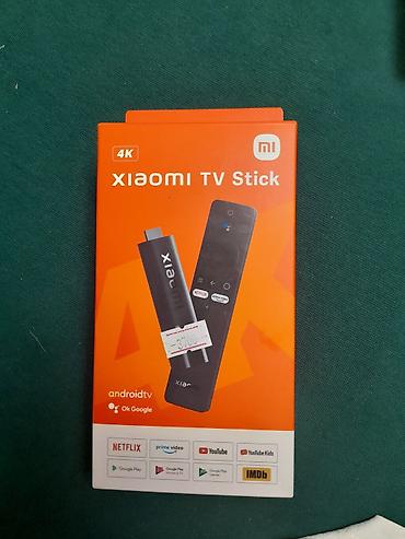 Xiaomi TV Stick 4K - Медиа-приставка формата HDMI-стик для телевизора
