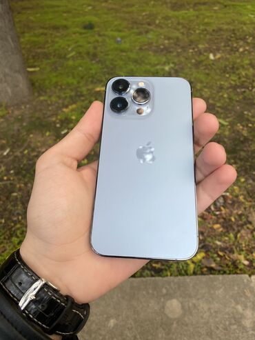 iphone 13 təzə: IPhone 13 Pro, 128 GB, Sierra Blue, Face ID