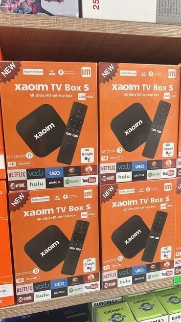 tv box x96 max: Yeni Smart TV boks Ünvandan götürmə, Ödənişli çatdırılma